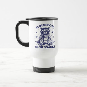 Houston Send Snacks Funny Raccoon Humor Resemugg