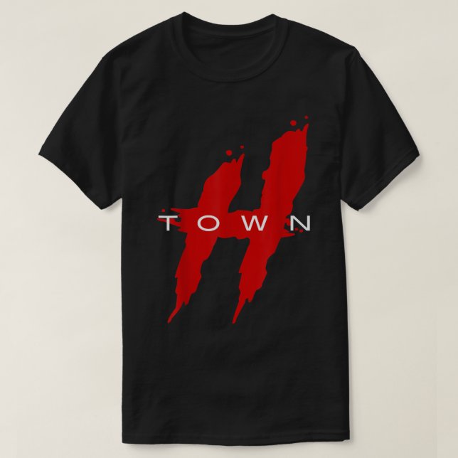 Houston shirt HTown Hustle Town H Houston Texa T (Design framsida)
