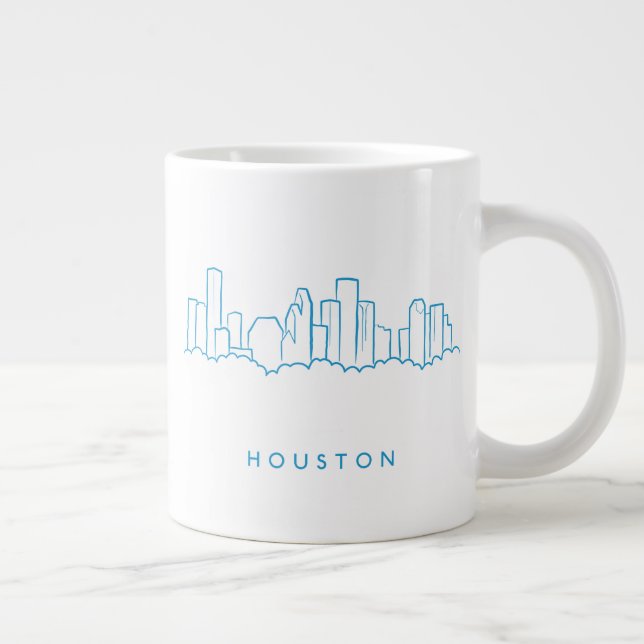 Houston Skyline Jumbo Mugg (Höger)