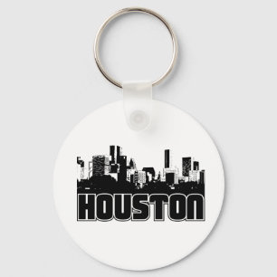 Houston Skyline Nyckelring