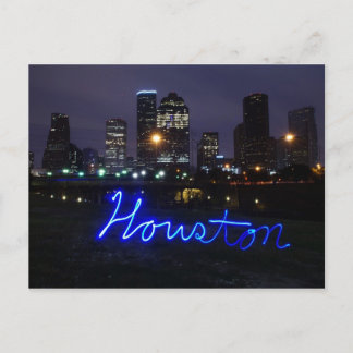 Houston Skyline Postcard Vykort