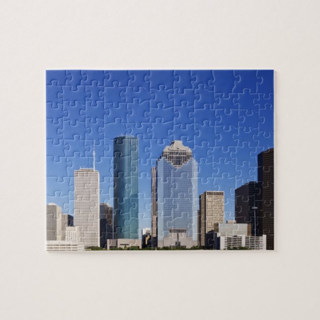 Houston Skyline Pussel (Horisontell)