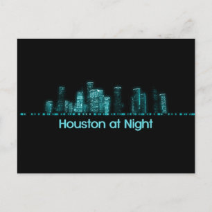 Houston Skyline Vykort