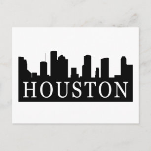 Houston Skyline Vykort