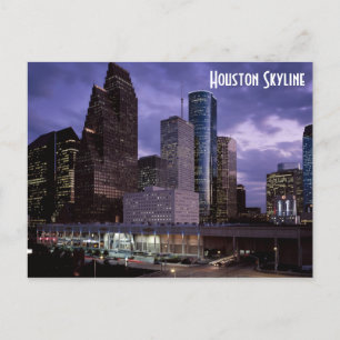 Houston Skyline Vykort