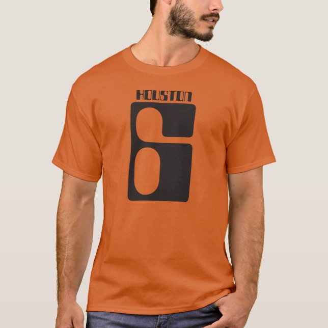 Houston spelare 6 tee (Framsida)