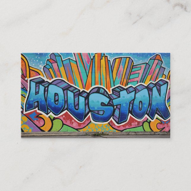 Houston Street Art Tilläggskort (Framsida)