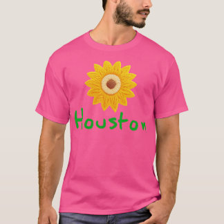 Houston Sunblomma T Shirt