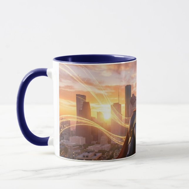 HOUSTON - SUPERHERO MUGG (Vänster)