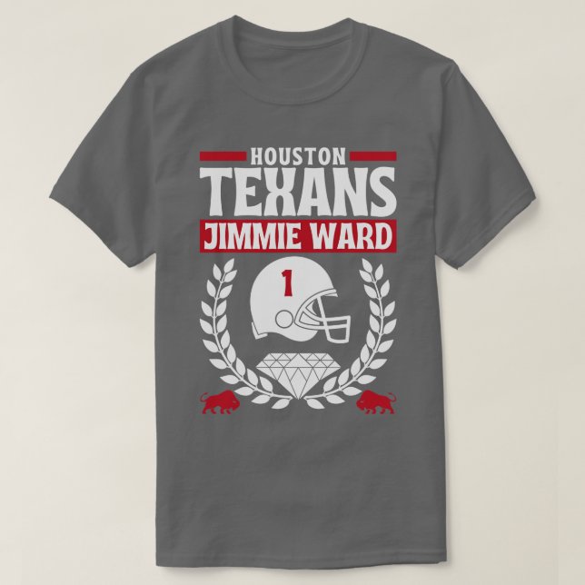 Houston Texans Jimmie Ward 1 Edition T Shirt (Design framsida)