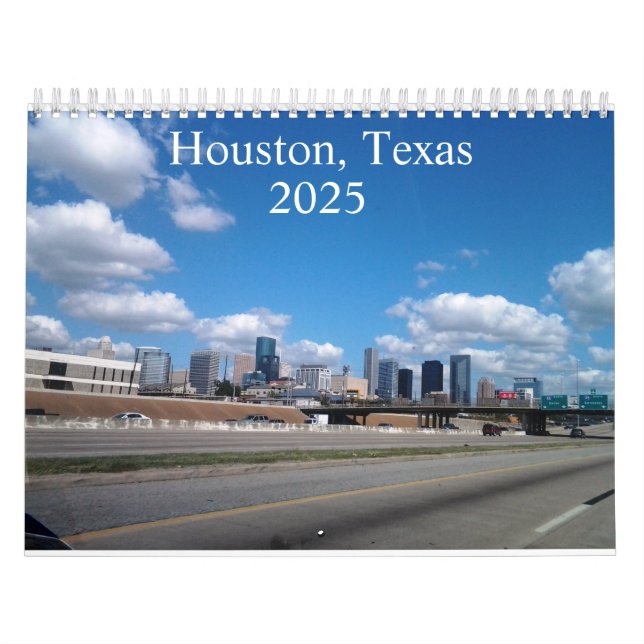 Houston, Texas - 2025-kalendern Kalender (Omslag)