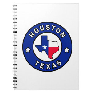 Houston Texas Anteckningsbok