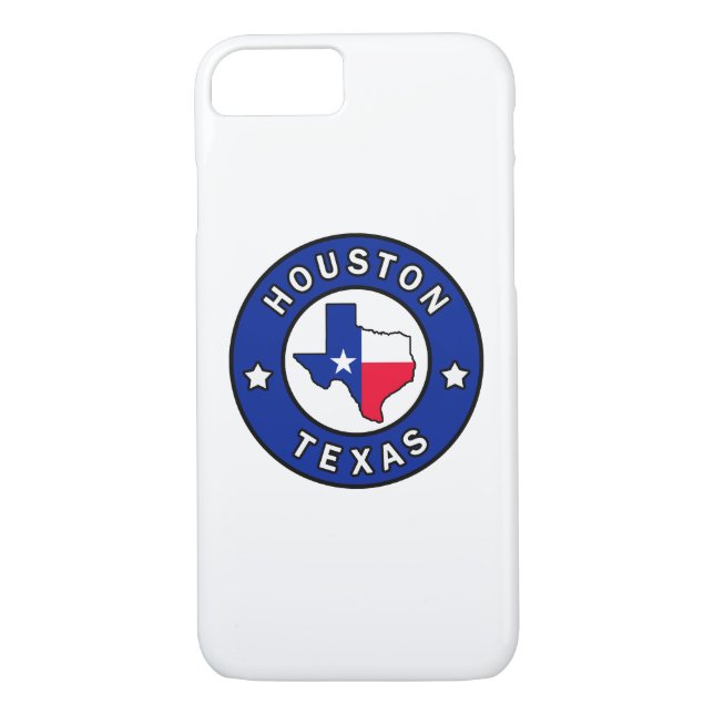Houston Texas Case-Mate iPhone Skal (Baksida)
