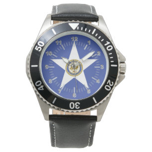 Houston (Texas) City flagga Watch Armbandsur