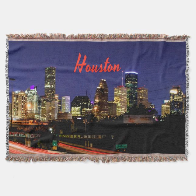 Houston Texas City Skyline Filt (Framsidan)