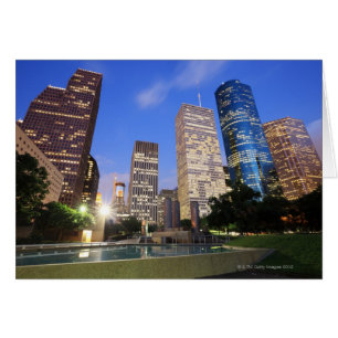 Houston, Texas Hälsningskort