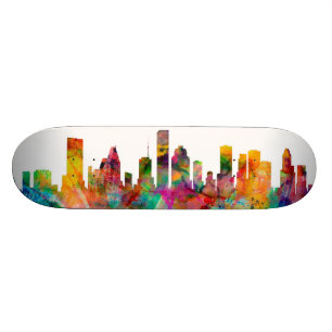 Houston Texas horisont Skateboard Bräda 19,5 Cm