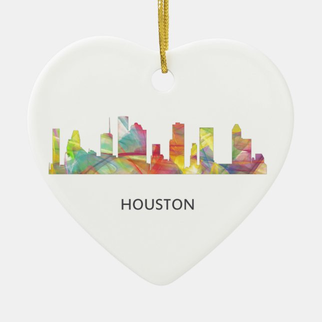 HOUSTON TEXAS HORISONT WB1 - JULGRANSPRYDNAD KERAMIK (Framsidan)