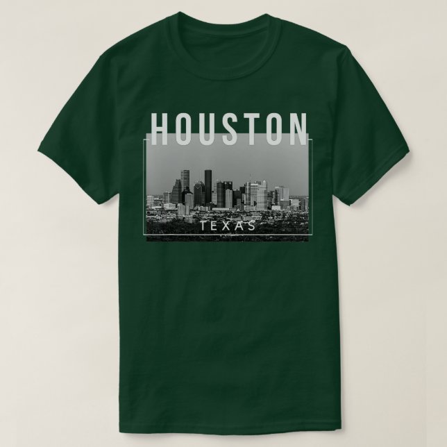 Houston Texas HTown The Big H T Shirt (Design framsida)