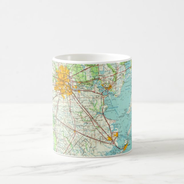 Houston Texas Kaffemugg (Center)