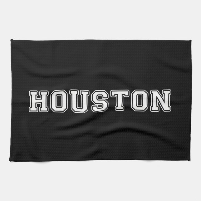 Houston Texas Kökshandduk (Horisontell)