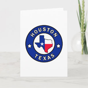 Houston Texas Kort
