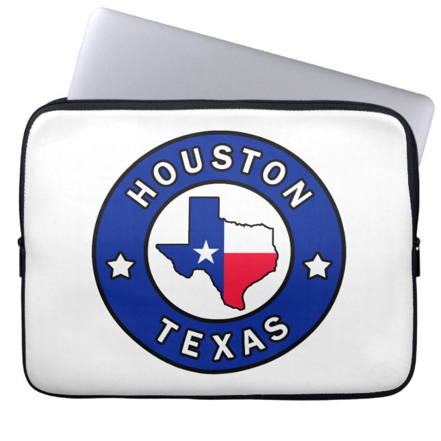 Houston Texas Laptop Fodral (Framsidan)