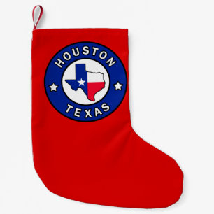 Houston Texas Liten Julstrumpa