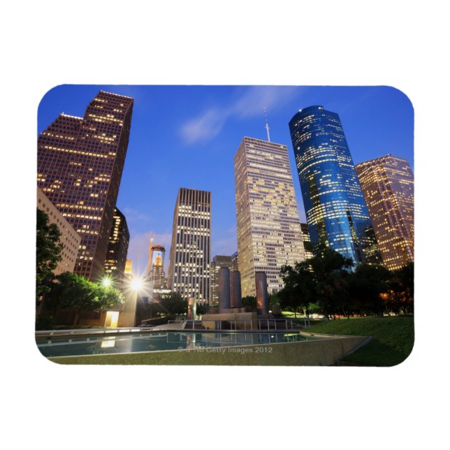 Houston, Texas Magnet (Horisontell)