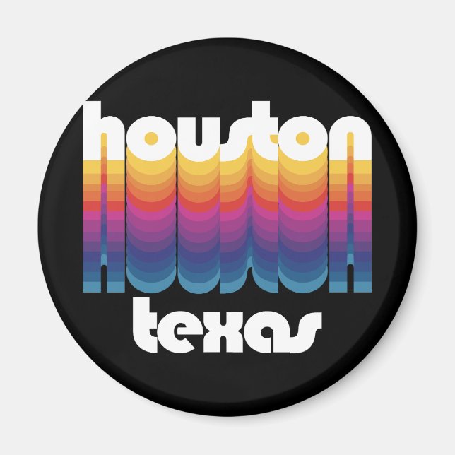 Houston,Texas Magnet (Framsidan)