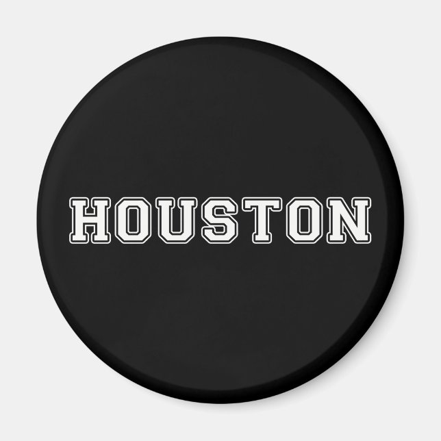 Houston Texas Magnet (Framsidan)