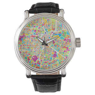 Houston Texas neonkarta Armbandsur