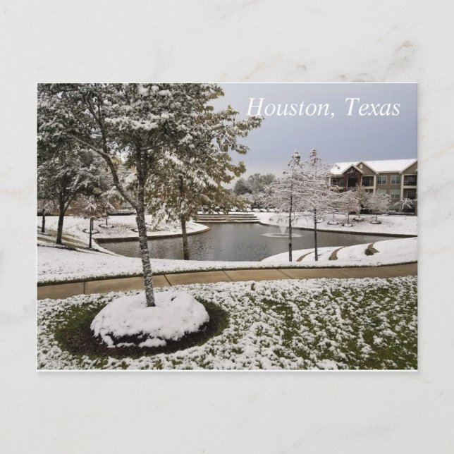 Houston, Texas Postcard Vykort (Framsida)