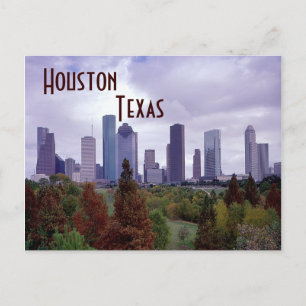 Houston Texas Postcard Vykort
