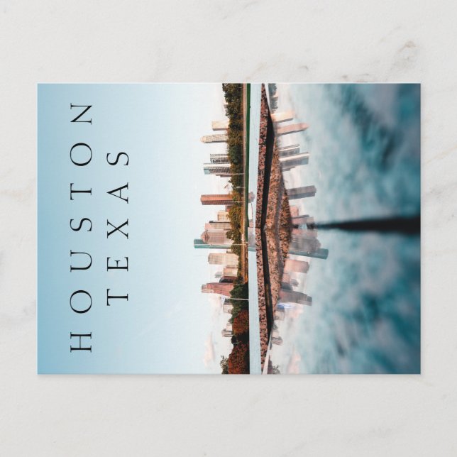 Houston, Texas Postcard Vykort (Framsida)