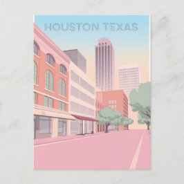 Houston Texas Postcard Vykort
