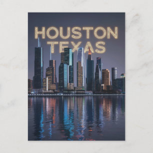 Houston Texas Postcard Vykort
