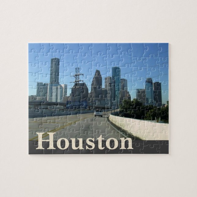 Houston Texas pussel (Horisontell)