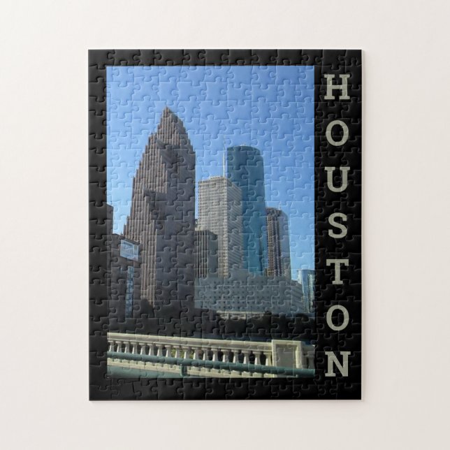 Houston Texas Puzzle Pussel (Vertikal)