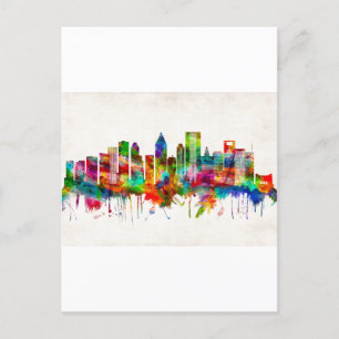Houston Texas Skyline Helg Vykort
