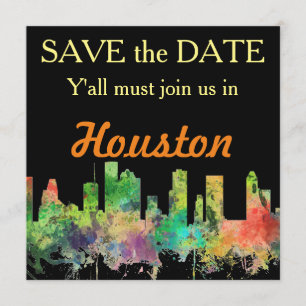 HOUSTON TEXAS SKYLINE SP - SPARA DATUMET