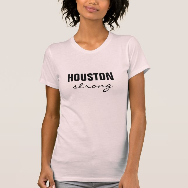 houston texas stark orkanharvey t-shirt (Framsida)