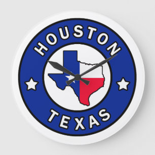 Houston Texas Stor Klocka