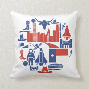 Houston Texas symboler Kudde