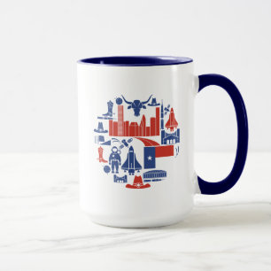 Houston Texas symboler Mugg