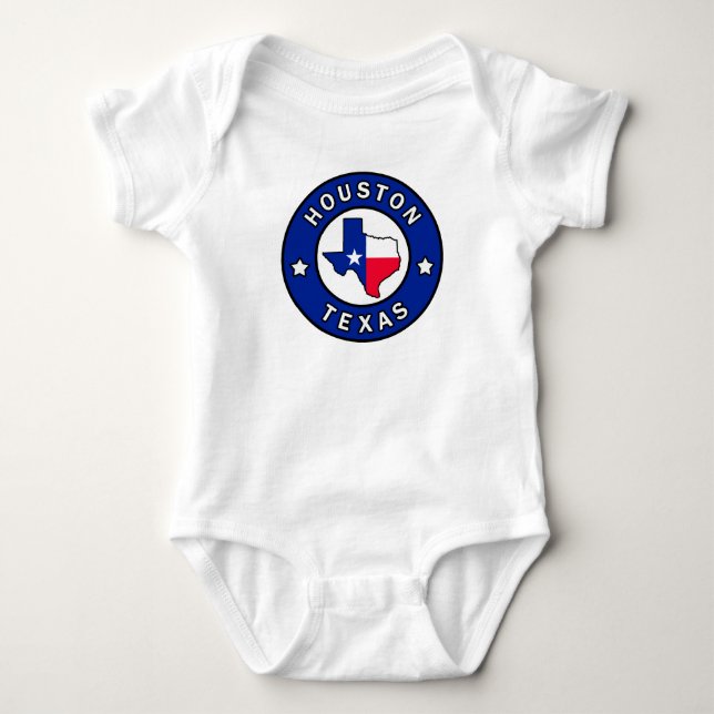 Houston Texas T Shirt (Framsida)