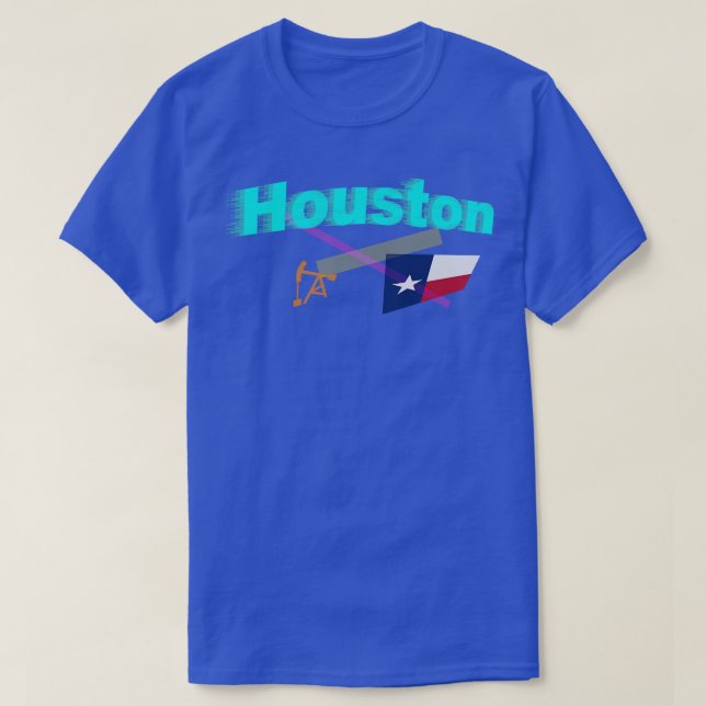 Houston Texas T Shirt (Design framsida)