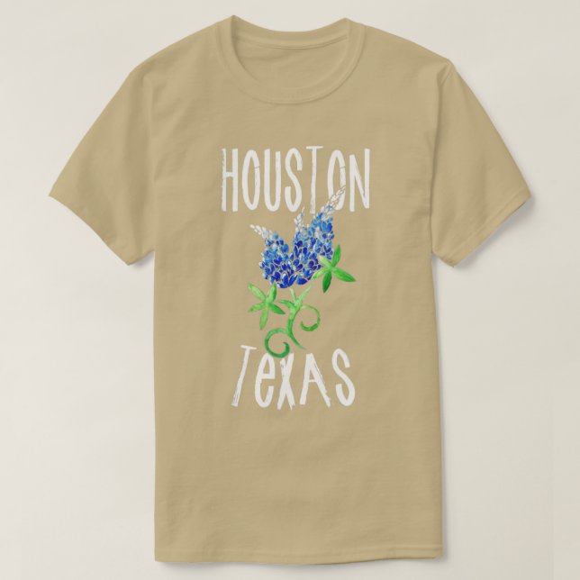 Houston Texas T Shirt (Design framsida)