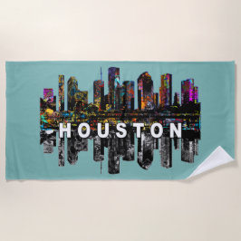 Houston, Texas täckt av graffiti