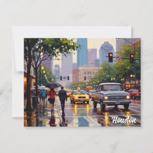 Houston Texas Travel Vykort